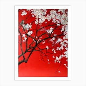 Cherry Tree Art Print