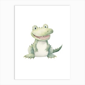 Alligator Wall Sticker Art Print