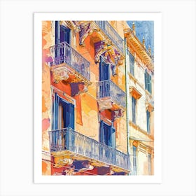 Genoa Europe Travel Architecture 2 Art Print