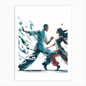 Chinese Dance Art Print