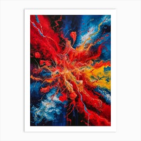 Explosion Art Print