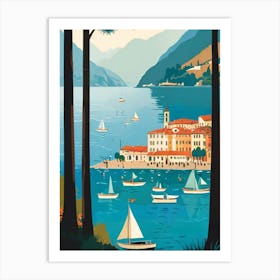 Lake Como 1 Art Print