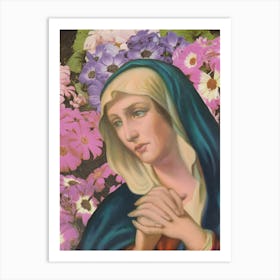 Virgin Mary Female Energy Art Print