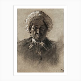 Old Woman (1882), Henri de Toulouse-Lautrec Art Print