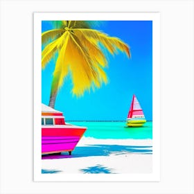 Bimini Bahamas Pop Art Photography Tropical Destination Art Print