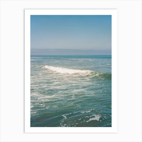 San Diego Ocean Beach on Film Art Print