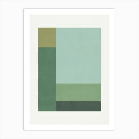 ABSTRACT MINIMALIST GEOMETRY - GE Art Print