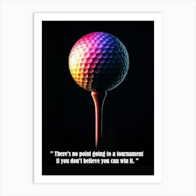 Quots Golf 2 Art Print