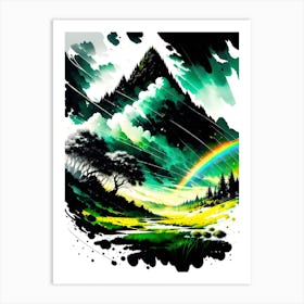 Rainbow In The Sky Art Print