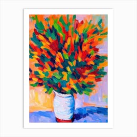 Im Sorry Flowers Matisse Inspired Flower Art Print
