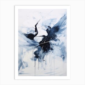 Black Birds Art Print