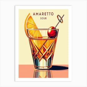 Amaretto Sour 10 Art Print