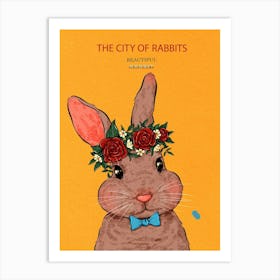 City Of Rabbits Art Print