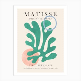 Floral matisse 19 Art Print