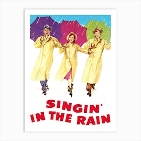 Singin In The Rain (1952) Art Print