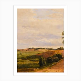 Road In The Countryside Art Print