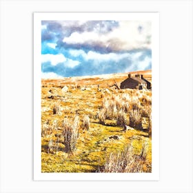 House On Dartmoor 2 Art Print