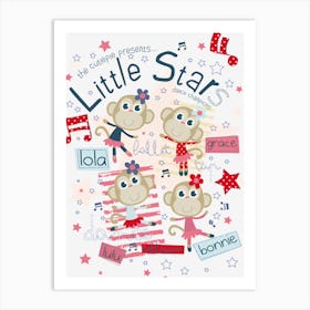 Little Stars Art Print