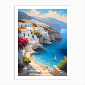 Greece Art Print