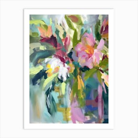 Flowers In A Vase 7 Art Print