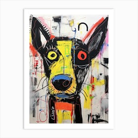 Neo-Expressionist Barks: Dog Art Print