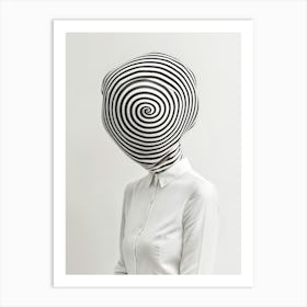 Woman'S Head 7 Art Print