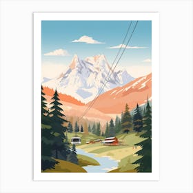 Austria 1 Travel Illustration Art Print