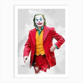 Joker Joaquin Phoenix 1 Art Print