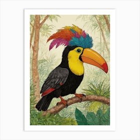 Toucan Canvas Print 1 Art Print