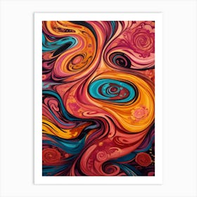 Abstract Painting 1 Art Print