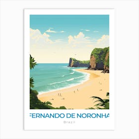 Brazil Fernando De Noronha Travel Art Print