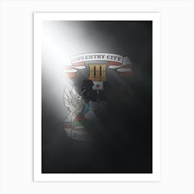 Coventry City Football Poster Art Print