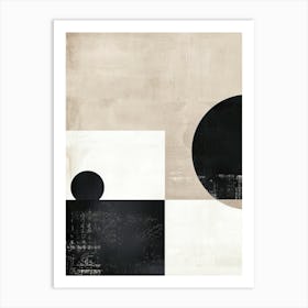 Abstract Earth Minimalist Style Art Print