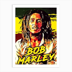 Bob Marley Art Print