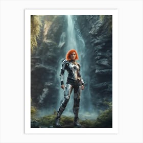 Spacewarrior3 Art Print