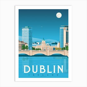 Dublin Ireland Art Print