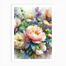 Spring Bouquet Floral Art Print