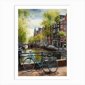 Amsterdam Art Print