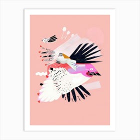 Birds In Flight 20 Art Print