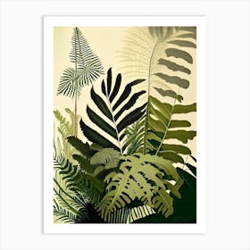 Hardy Fern Rousseau Inspired Art Print