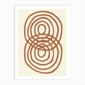 Eight Circles Art Print