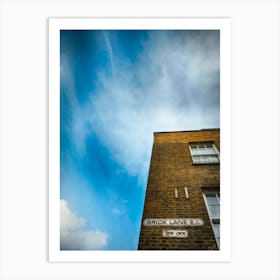 Brick Lane London Art Print