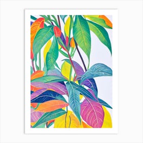 Hoya Eclectic Boho Art Print