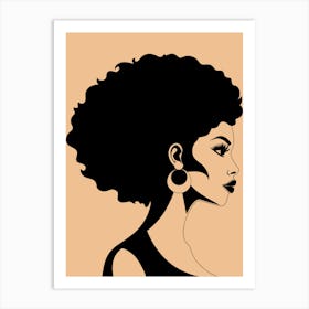 Portrait Of A Woman 3 Art Print