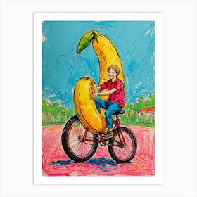 Banana Boy 1 Art Print