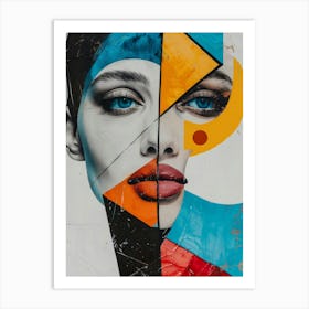 Portrait Of A Woman 627 Art Print