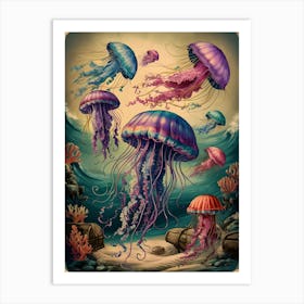 Jellyfish 1 Art Print