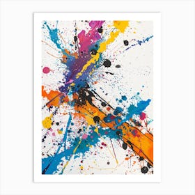 Splatters 3 Art Print