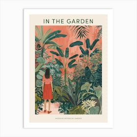 In The Garden Poster Missouri Botanical Garden 2 Art Print