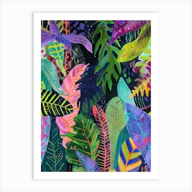 Tropical Jungle 9 Art Print